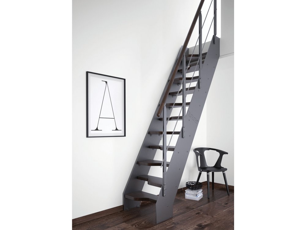 Futura Plus to nowa wersja schodów Futura zaprojektowana z myślą zaoszczędzenia miejsca w niewielkic...